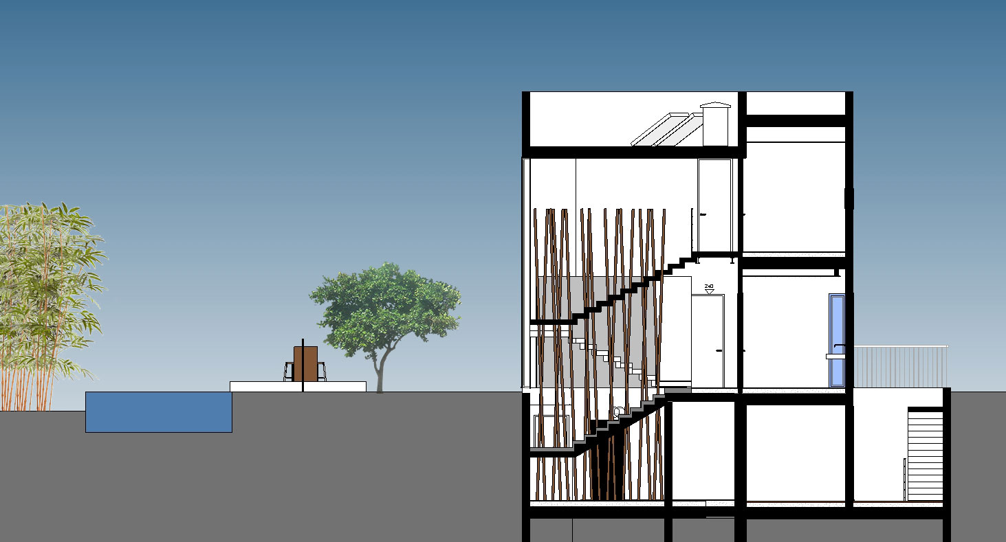 A Stylish and Spacious Concrete House with Luminous Interiors in Tel Aviv by Neuman Hayner Architects (37)