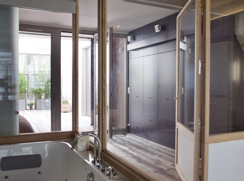 A Stylish and Spacious Contemporary Loft in Paris by Olivier Chabaud Architectes (11)