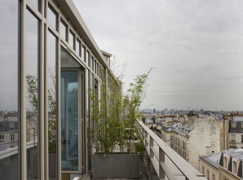 A Stylish and Spacious Contemporary Loft in Paris by Olivier Chabaud Architectes (12)
