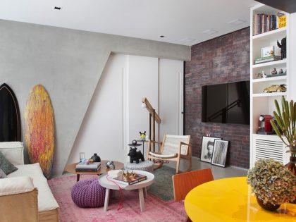 A Stylish and Vibrant Contemporary Home in Rio de Janeiro