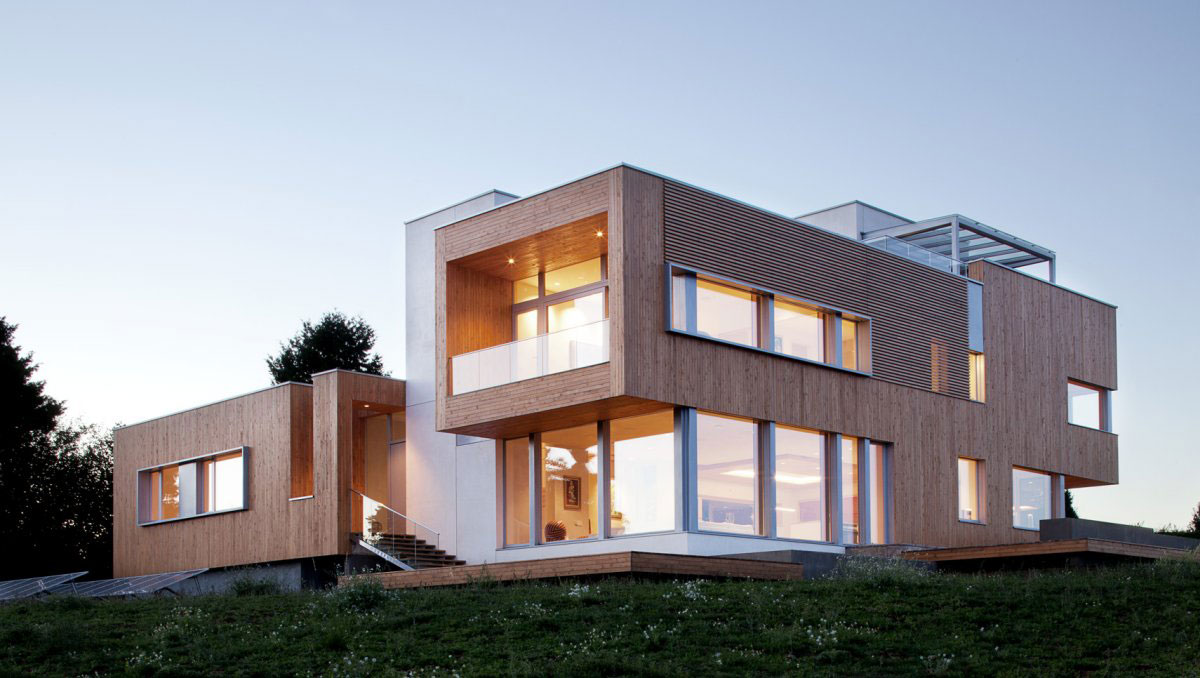A Sustainable Contemporary Home with Stunning Views in Willamette Valley, Oregon by Holst Architecture (11)