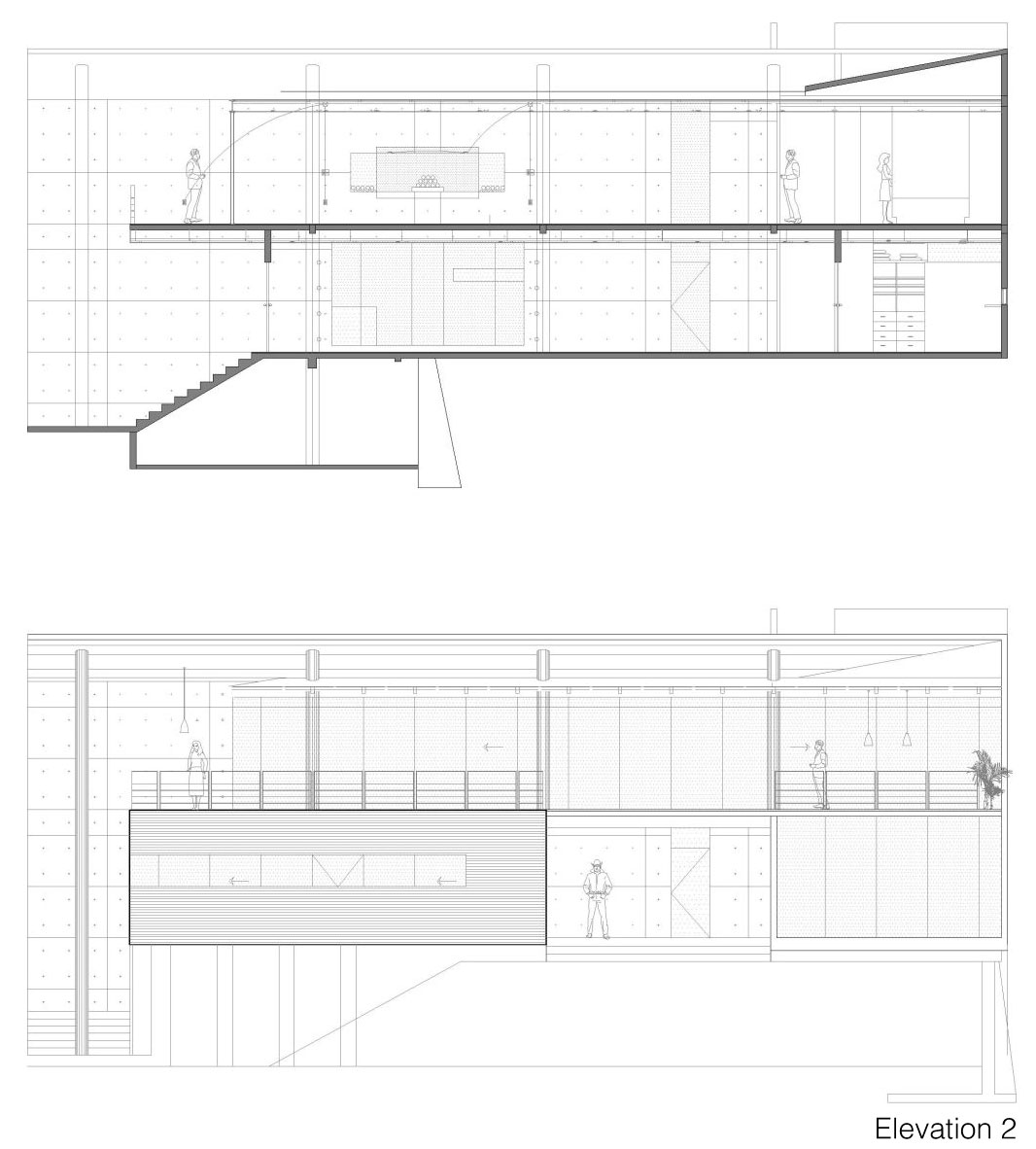 A Sustainable Contemporary Home with a Large L-Shaped Concrete Walls in Mexico by REC Arquitectura (22)