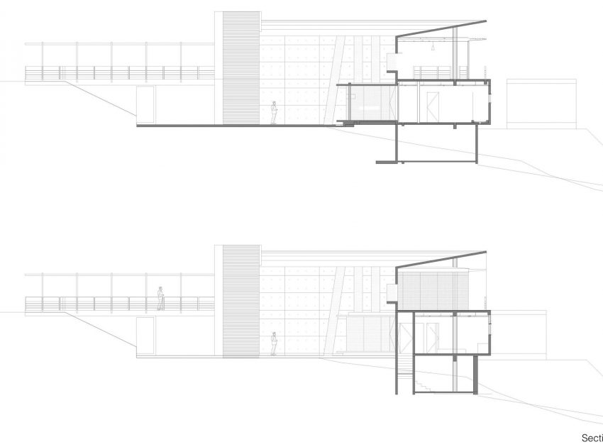 A Sustainable Contemporary Home with a Large L-Shaped Concrete Walls in Mexico by REC Arquitectura (23)