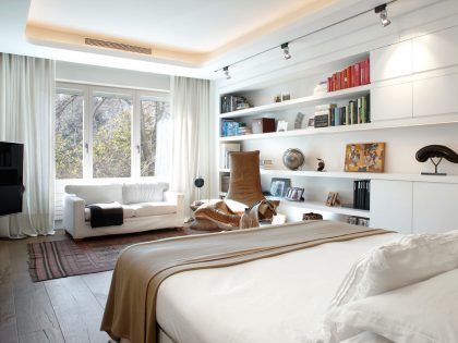 A Timeless Contemporary House with Neutral and White Interiors in Barcelona by GCA Architects (10)