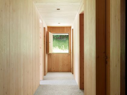 A Traditional Farmhouse Converted Into a Timeless Contemporary House in Scuol, Switzerland by Philipp Baumhauer Architects (20)