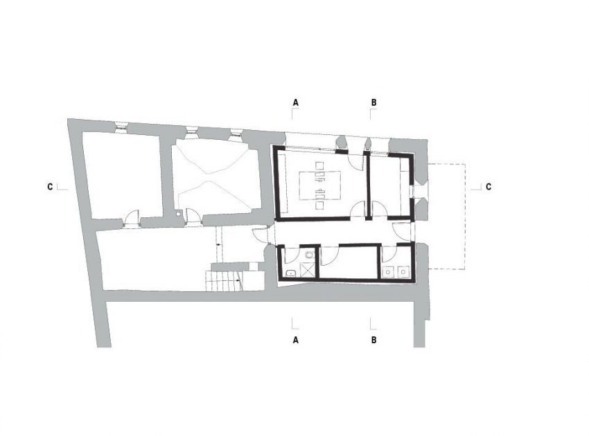 A Traditional Farmhouse Converted Into a Timeless Contemporary House in Scuol, Switzerland by Philipp Baumhauer Architects (34)