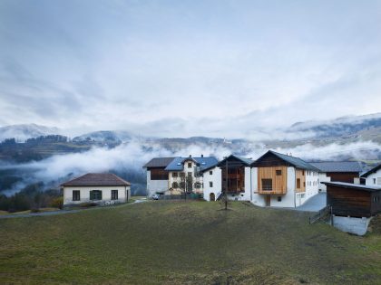 A Traditional Farmhouse Converted Into a Timeless Contemporary House in Scuol, Switzerland by Philipp Baumhauer Architects (4)