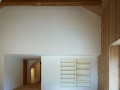 A Traditional Farmhouse Converted Into a Timeless Contemporary House in Scuol, Switzerland by Philipp Baumhauer Architects (8)