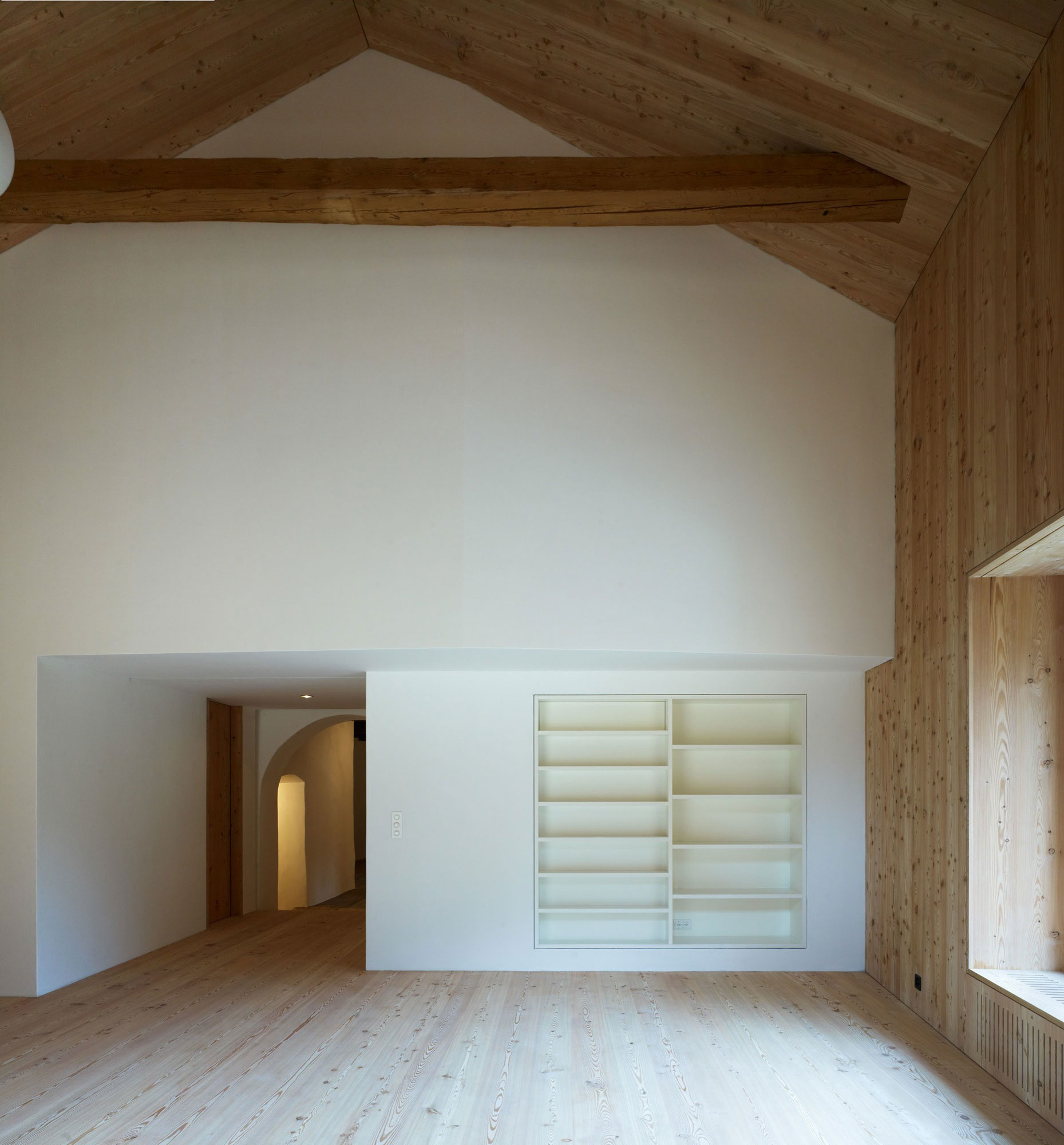 A Traditional Farmhouse Converted Into a Timeless Contemporary House in Scuol, Switzerland by Philipp Baumhauer Architects (8)