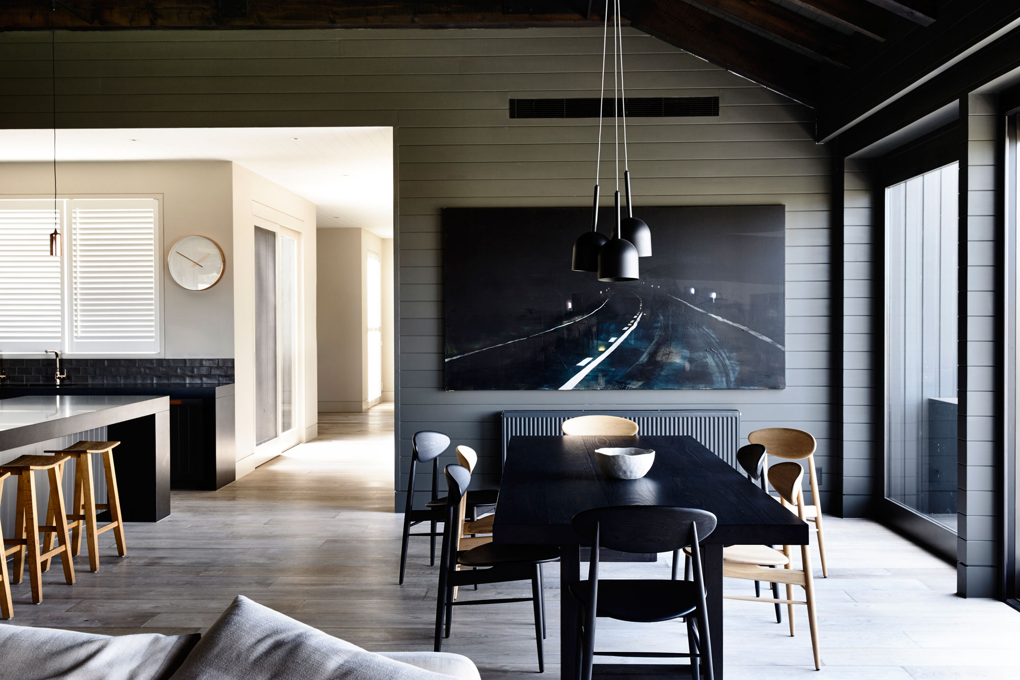 A Traditional Farmhouse Turned into a Moody Contemporary Home in Flinders by Canny Architecture (21)
