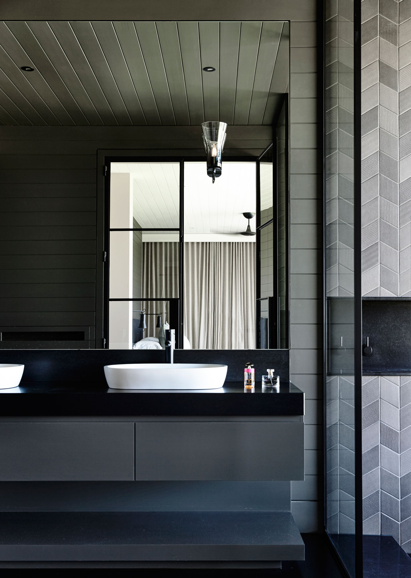 A Traditional Farmhouse Turned into a Moody Contemporary Home in Flinders by Canny Architecture (24)