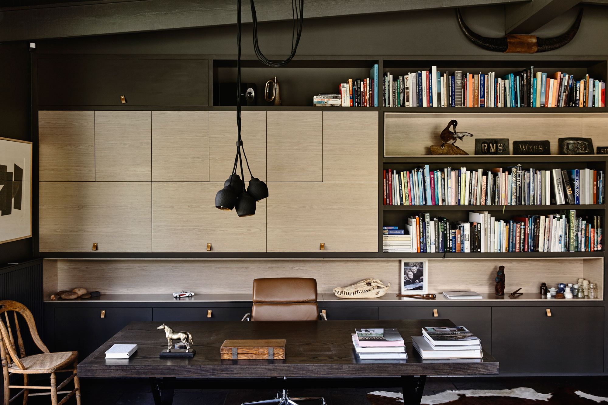 A Traditional Farmhouse Turned into a Moody Contemporary Home in Flinders by Canny Architecture (26)