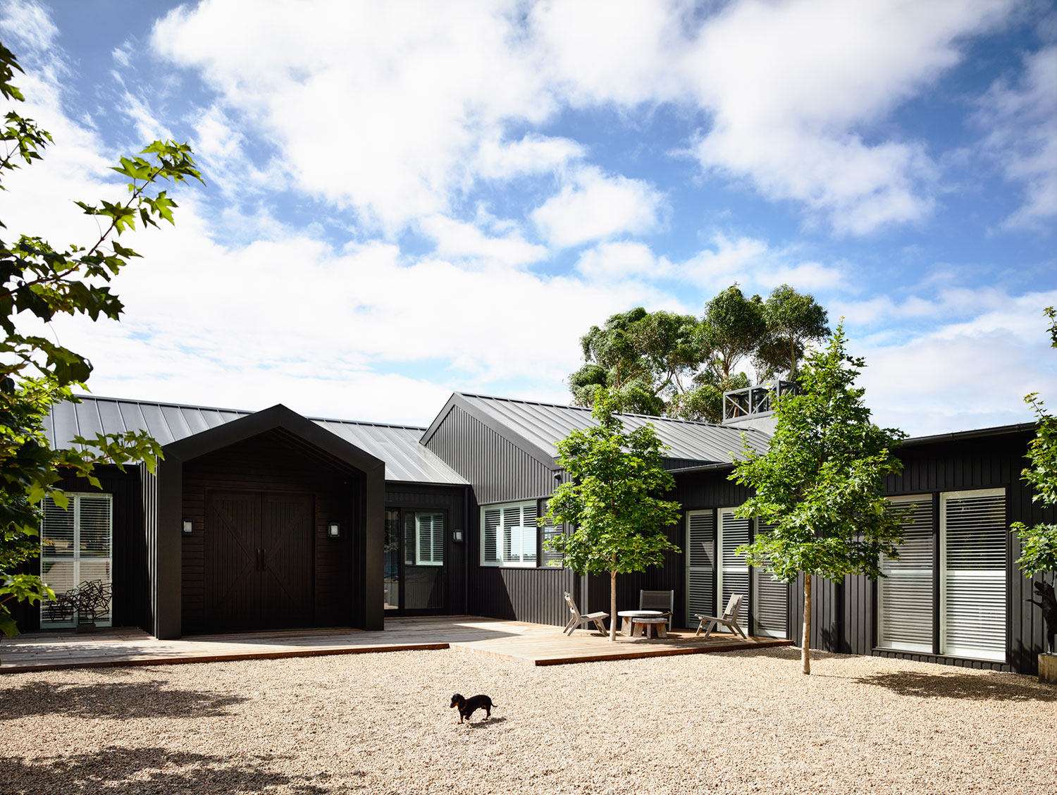 A Traditional Farmhouse Turned into a Moody Contemporary Home in Flinders by Canny Architecture (6)