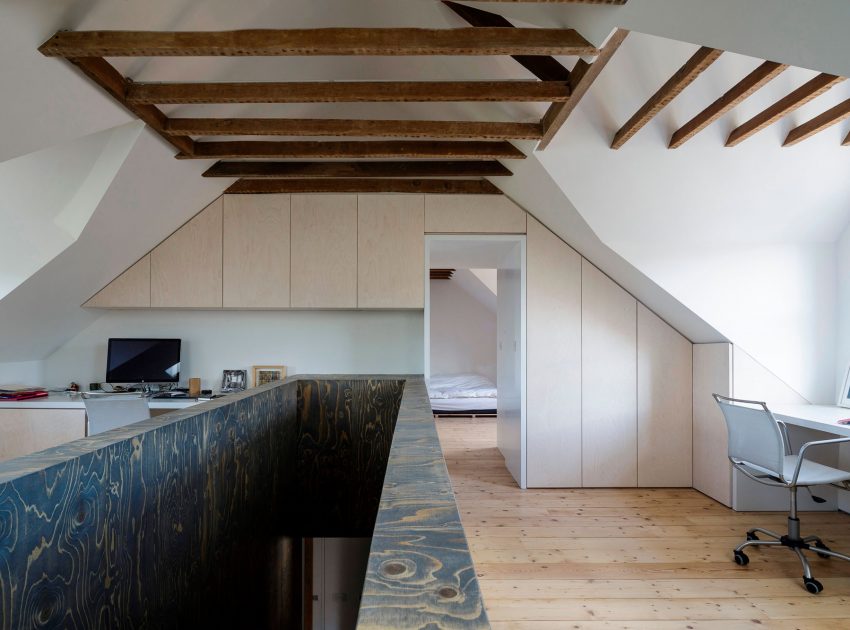 A Two Semi-Detached Houses Converted into One Family Home in Oxford by Delvendahl Martin Architects (12)