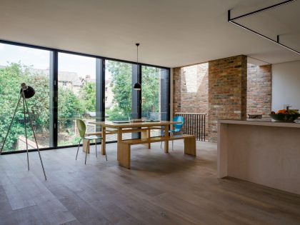 A Two Semi-Detached Houses Converted into One Family Home in Oxford by Delvendahl Martin Architects (7)