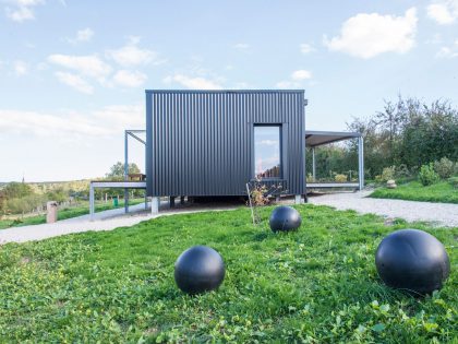 A Two Shipping Containers Turned into a Modern House for a Writer and Sculptor in Saint-Bresson by Spray Architecture & Gabrielle Vella-Boucaud (4)