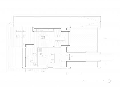 A Unique Modern Home with Sloping Green Roof and Split-Level Interior in Maldegem, Belgium by OYO (15)