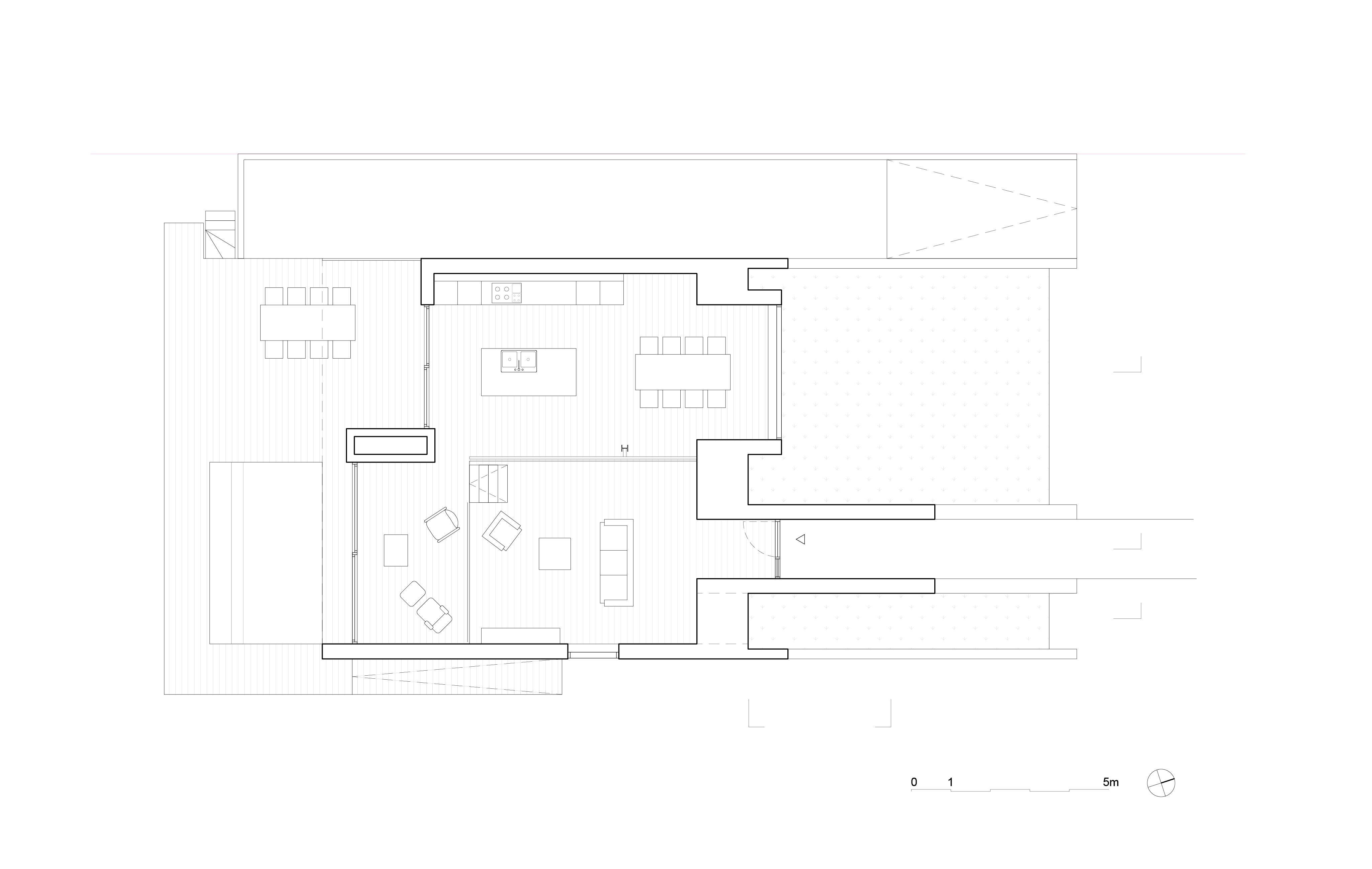 A Unique Modern Home with Sloping Green Roof and Split-Level Interior in Maldegem, Belgium by OYO (15)