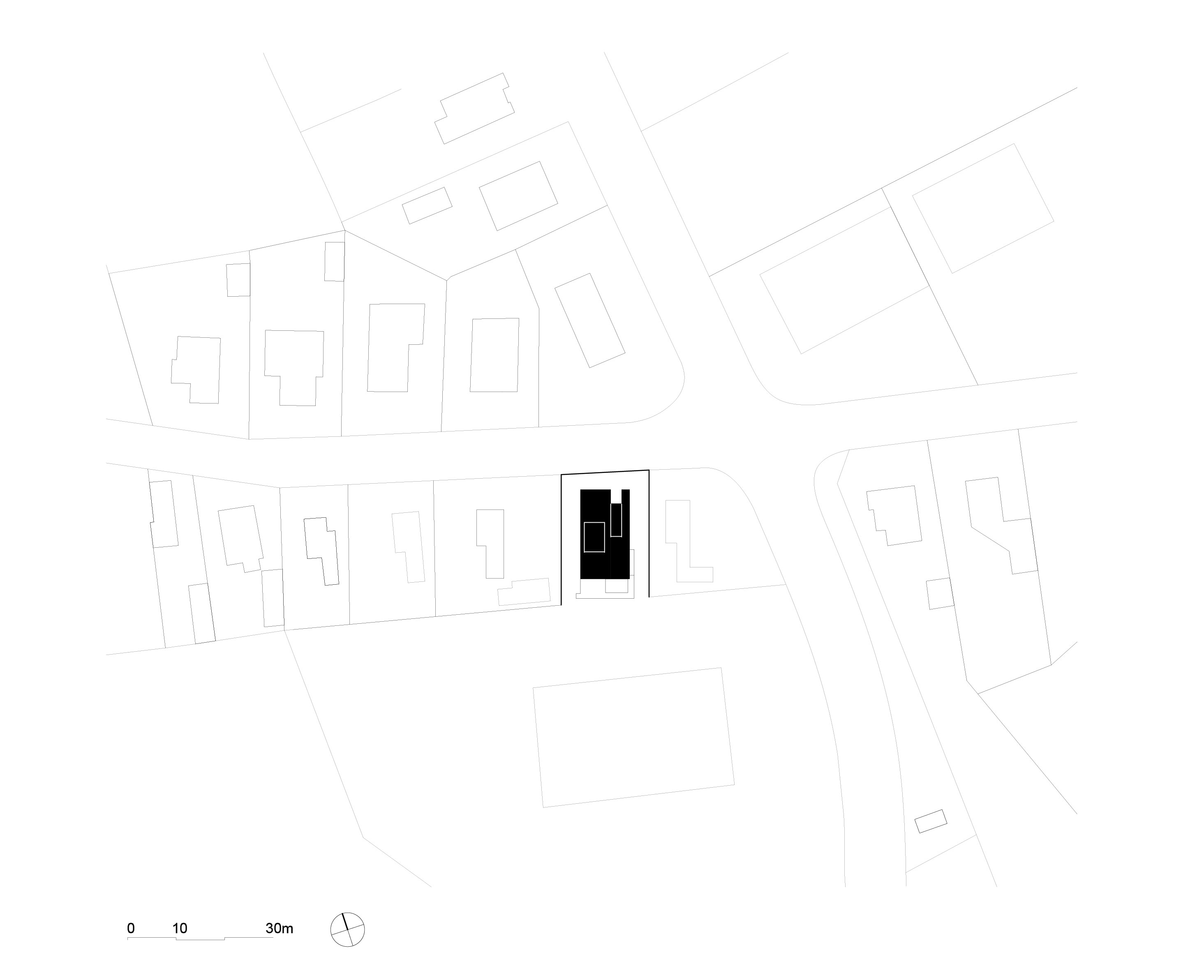 A Unique Modern Home with Sloping Green Roof and Split-Level Interior in Maldegem, Belgium by OYO (26)