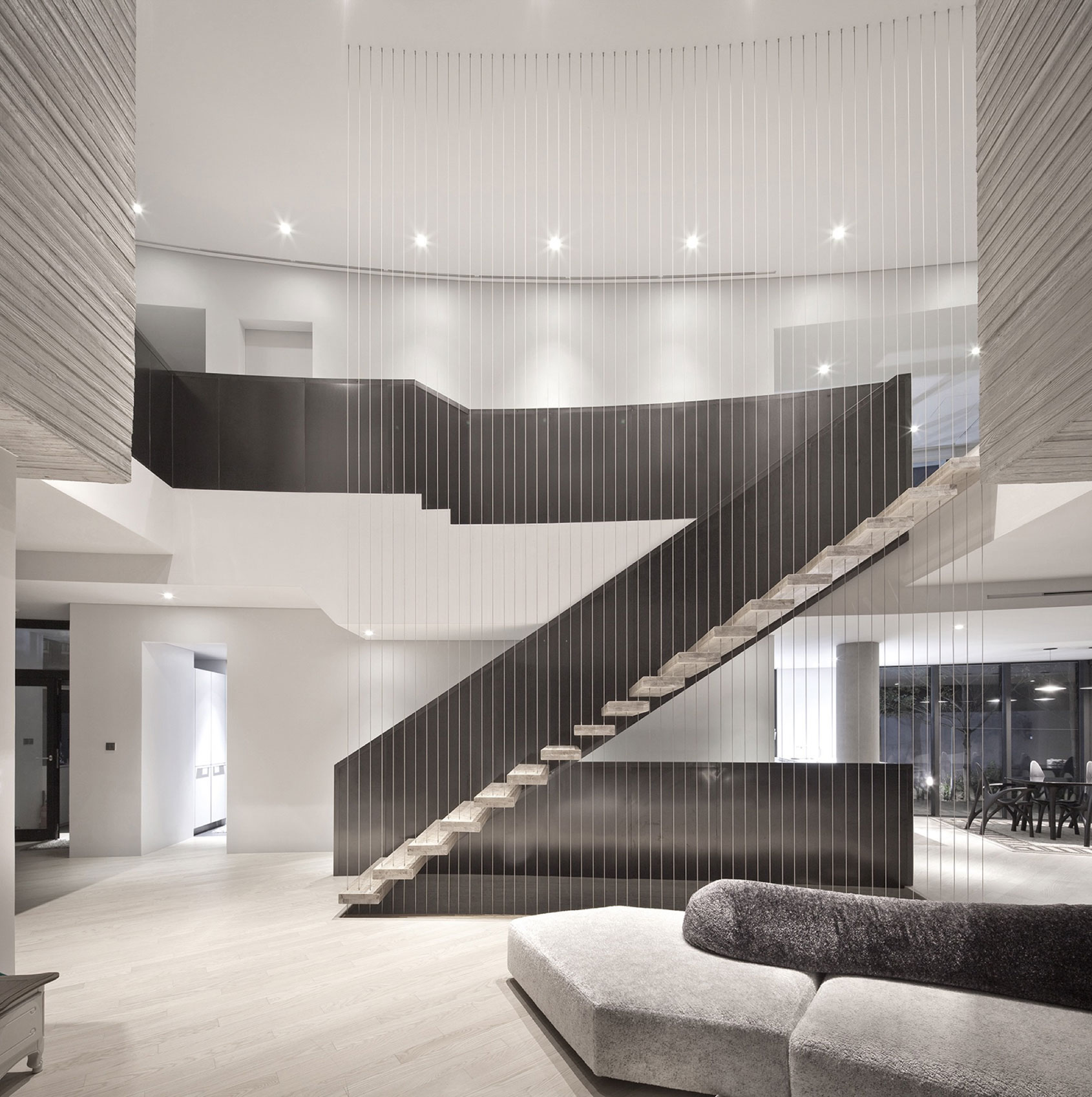 A Unique and Ultra-Modern Concrete House in Busan, South Korea by Architect-K (15)