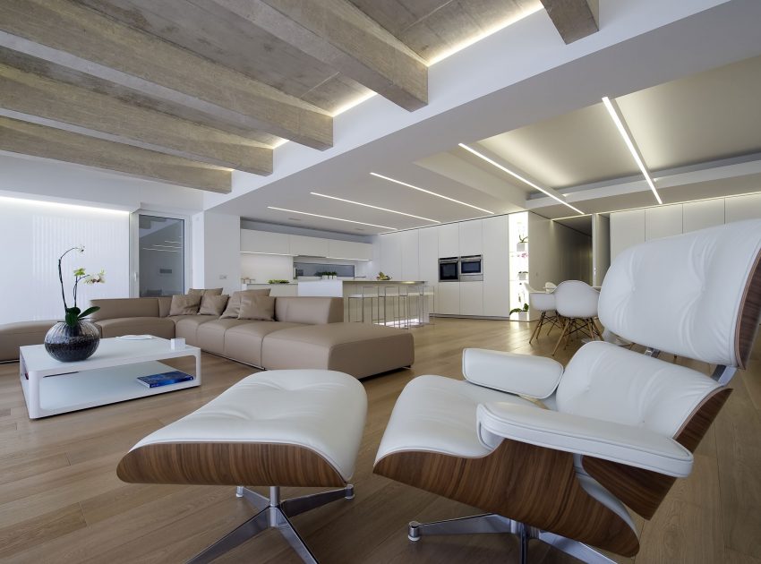 A Vast and Futuristic Contemporary Home with Sophisticated Interiors in Ragusa, Italy by Architrend (4)