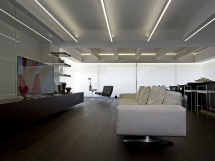 A Vast and Futuristic Contemporary Home with Sophisticated Interiors in Ragusa, Italy by Architrend (8)