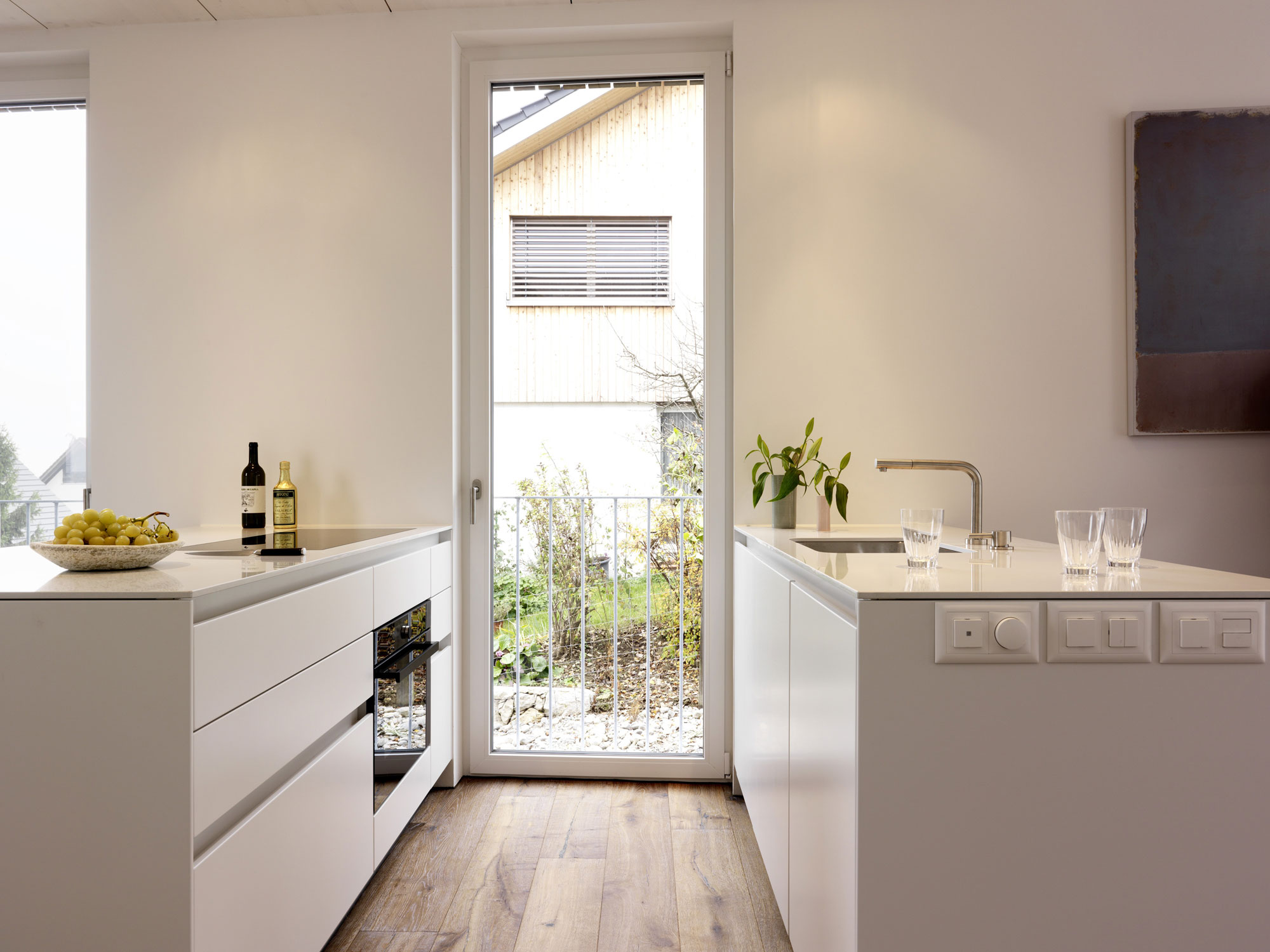 A Vertical Modern House for Three Generations Under the One Roof in Dällikon, Switzerland by Daniele Claudio Taddei Architect (8)