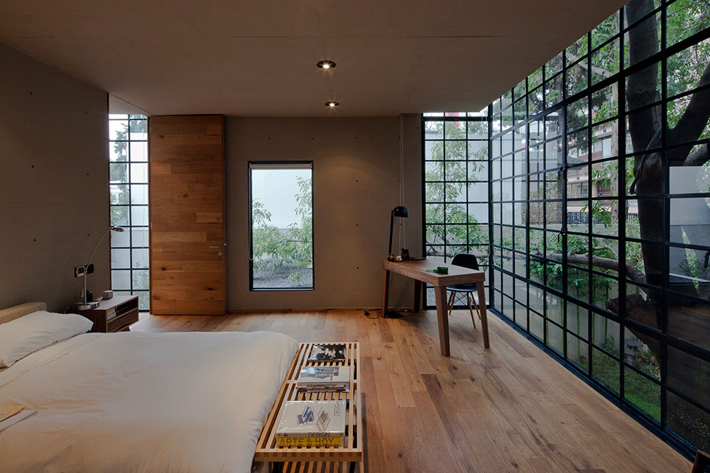A Warm Contemporary Home for a Music Producer and Artist in Mexico City by CCA Centro de Colaboración Arquitectónica (16)