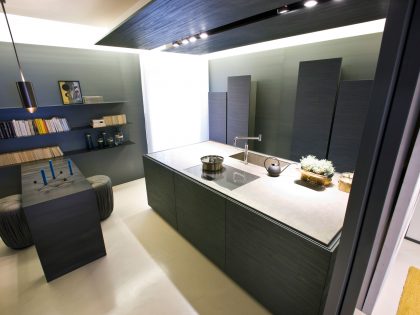 A Warm and Elegant Apartment Brimming with Character and Art in Milan, Italy by Bartoli Design (12)