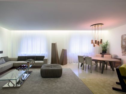 A Warm and Elegant Apartment Brimming with Character and Art in Milan, Italy by Bartoli Design (2)