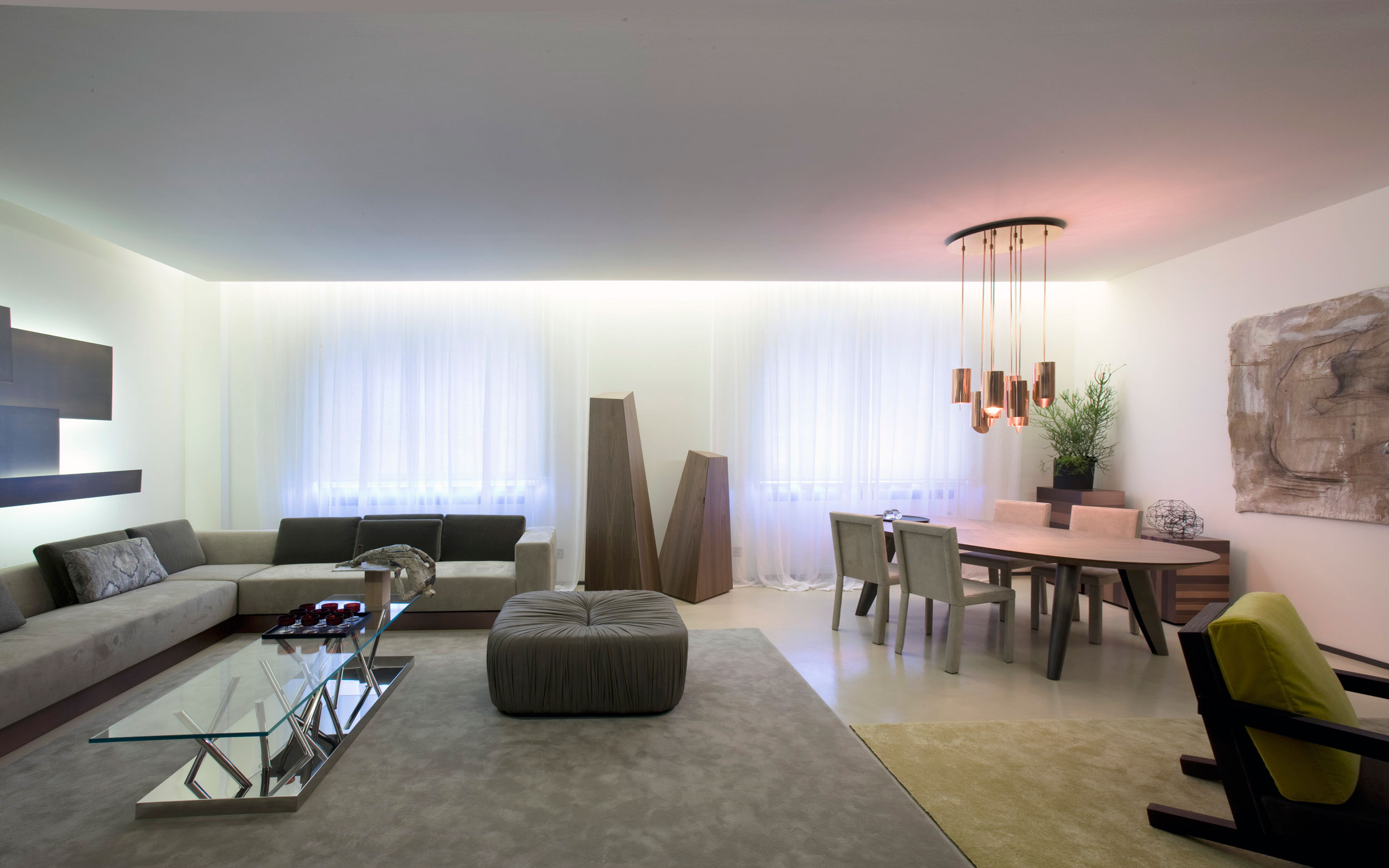 A Warm and Elegant Apartment Brimming with Character and Art in Milan, Italy by Bartoli Design (2)