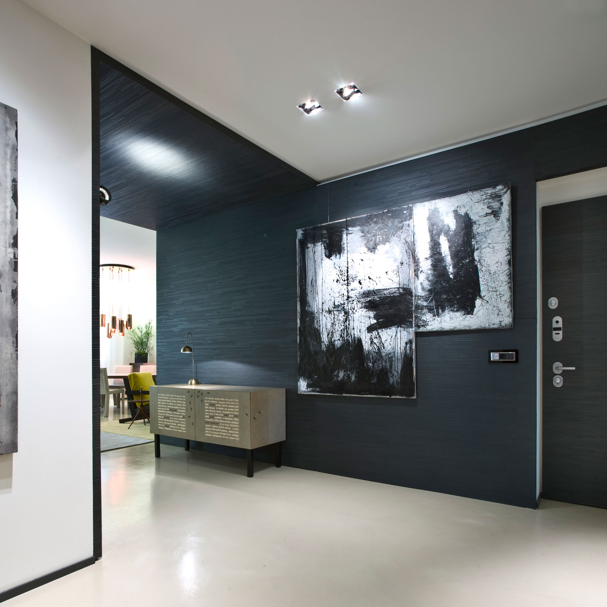 A Warm and Elegant Apartment Brimming with Character and Art in Milan, Italy by Bartoli Design (7)