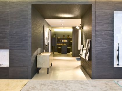 A Warm and Elegant Apartment Brimming with Character and Art in Milan, Italy by Bartoli Design (9)