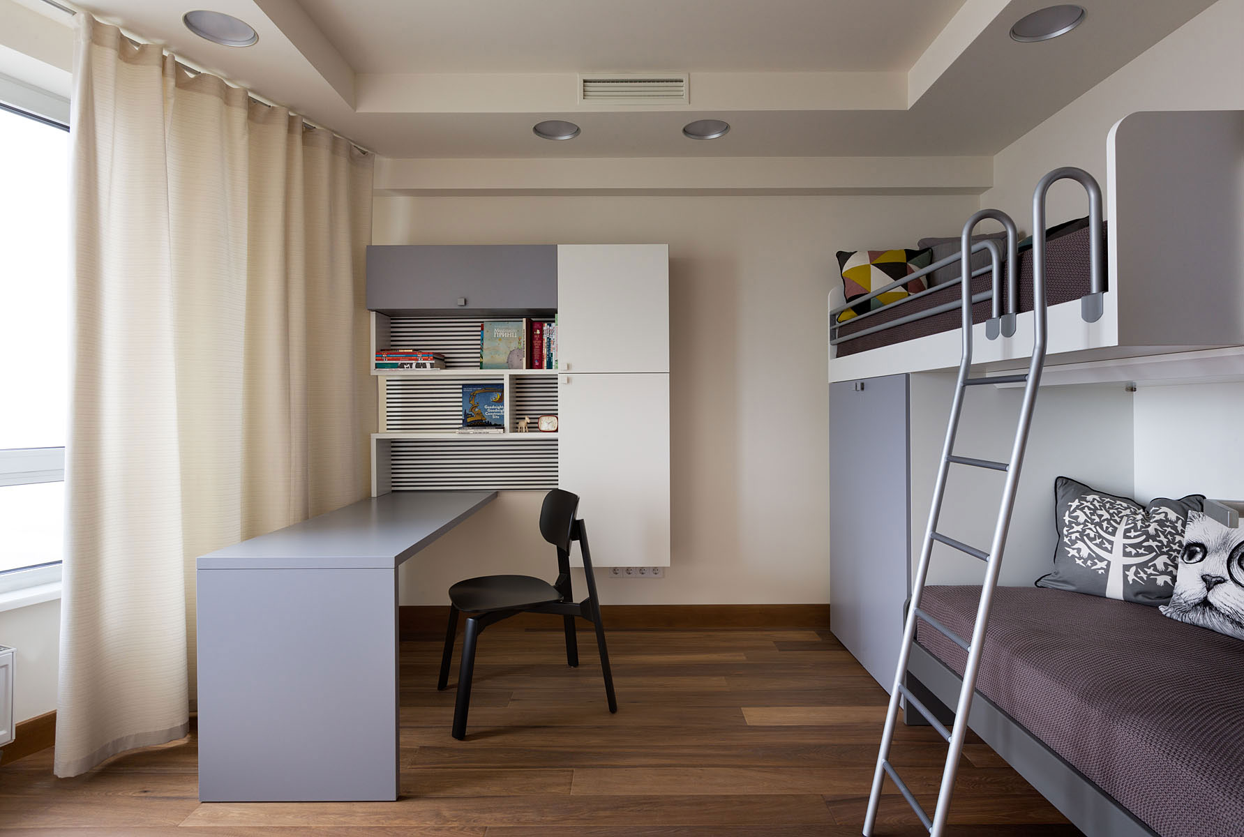 A Warm and Functional Modern Apartment for a Young Family in Kiev, Ukraine by Irina Mayetnaya and Mikhail Golub (17)