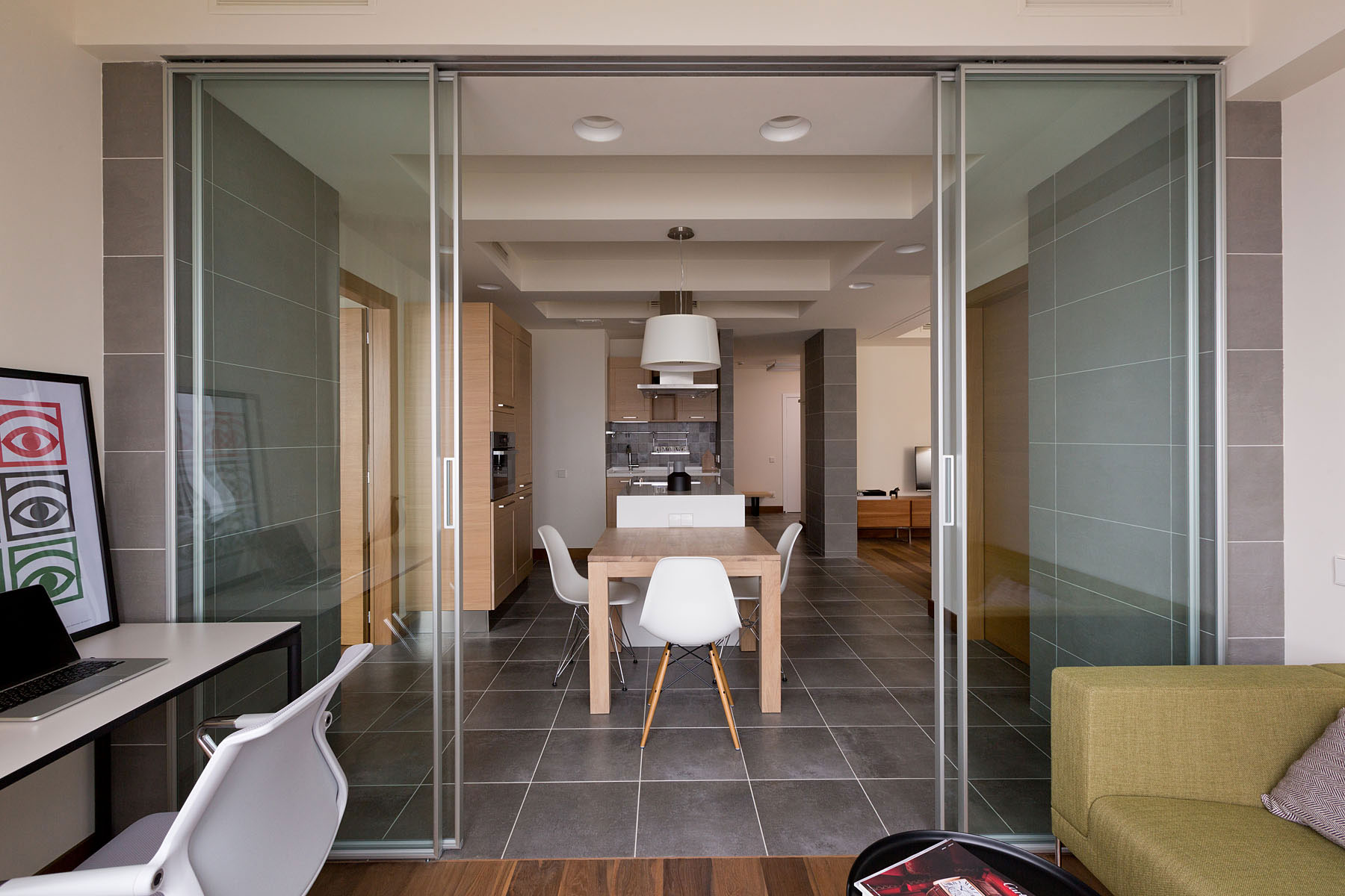 A Warm and Functional Modern Apartment for a Young Family in Kiev, Ukraine by Irina Mayetnaya and Mikhail Golub (4)