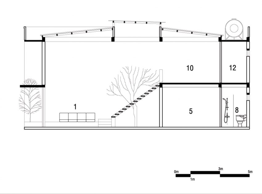 A Warm and Spacious House with Plenty of Natural Light in Dak Lak Province, Vietnam by 7A architecture studio (15)