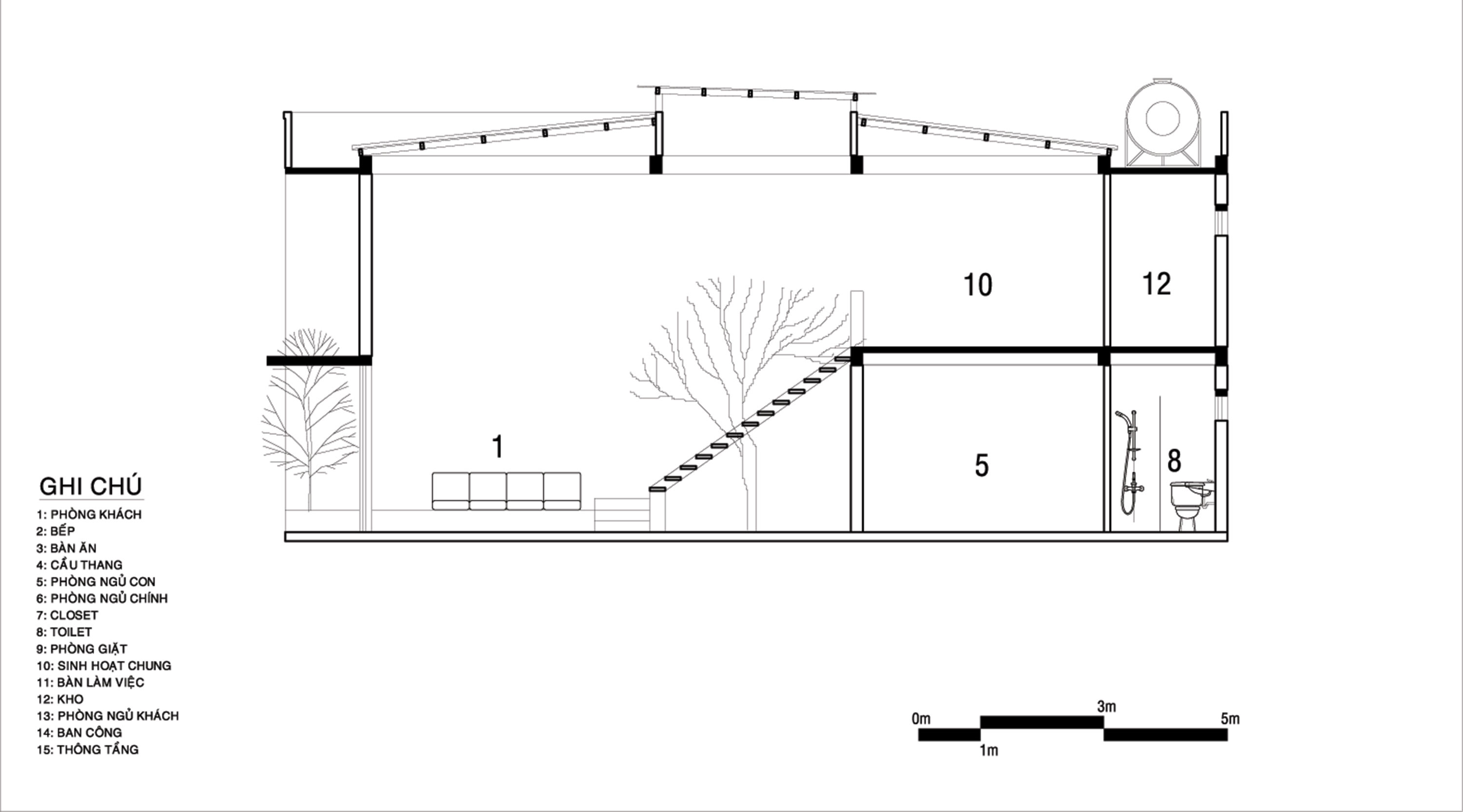 A Warm and Spacious House with Plenty of Natural Light in Dak Lak Province, Vietnam by 7A architecture studio (15)