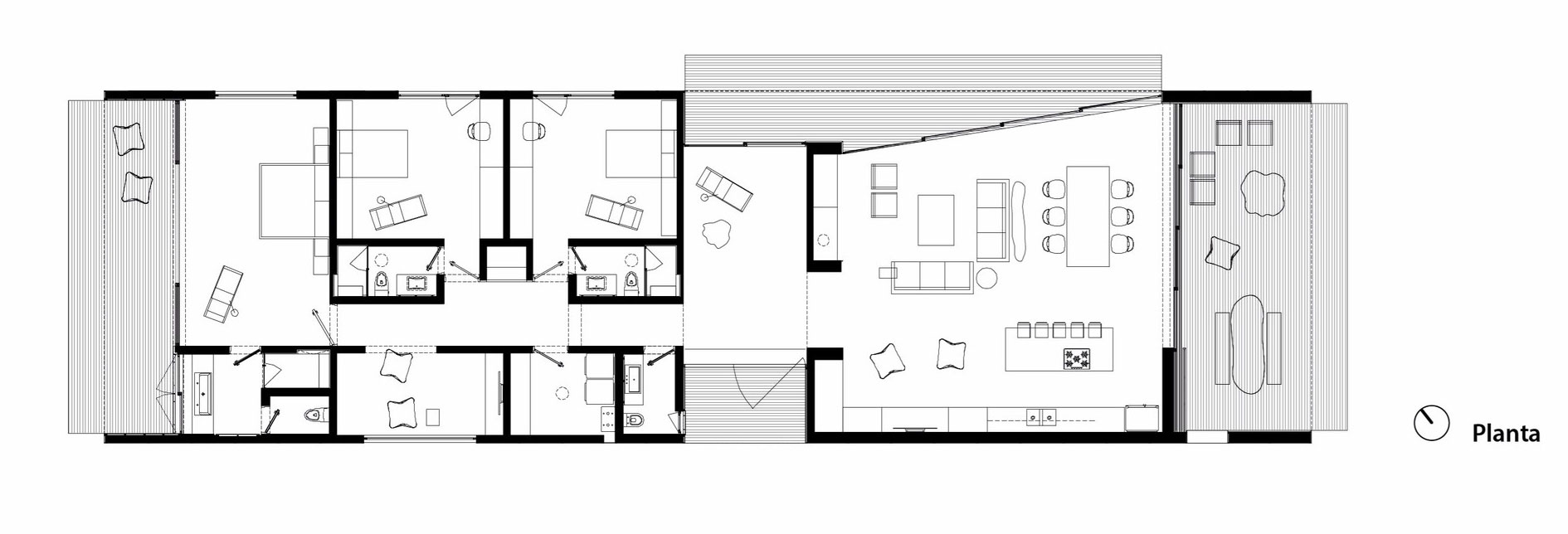 A Weekend Contemporary Home with Polished Steel on the Edge of a Mountain in Tapalpa by Elías Rizo Arquitectos (17)