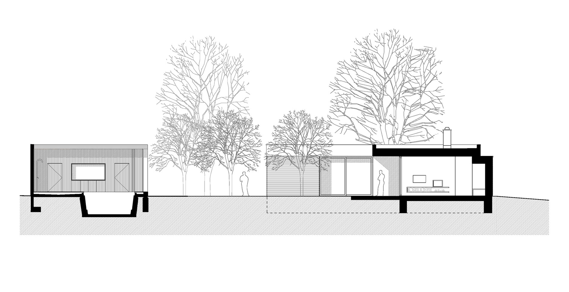 A Wide Contemporary Home with Tons of Clean and Natural Light in Slavonín, Czech Republic by JVArchitekt & KAMKAB!NET (28)