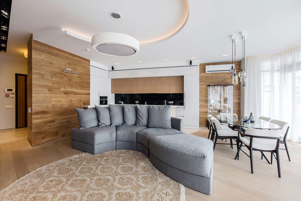 A Woodsy and Sleek Contemporary Apartment in Pestovo by Architectural Bureau Sretenka (1)