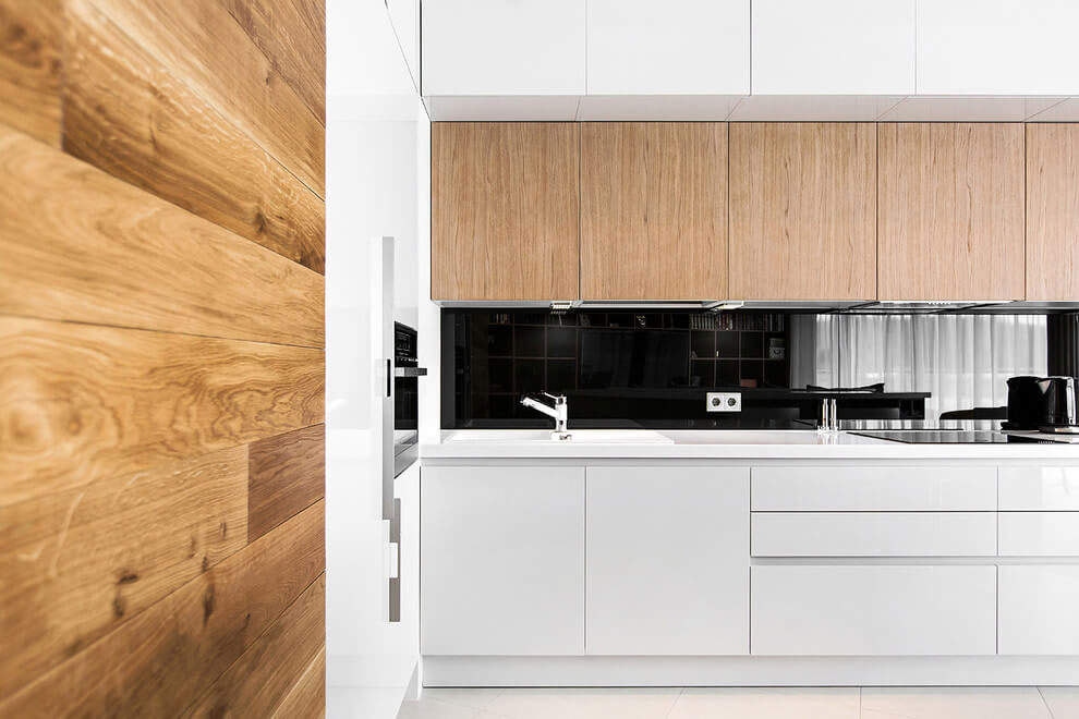 A Woodsy and Sleek Contemporary Apartment in Pestovo by Architectural Bureau Sretenka (6)