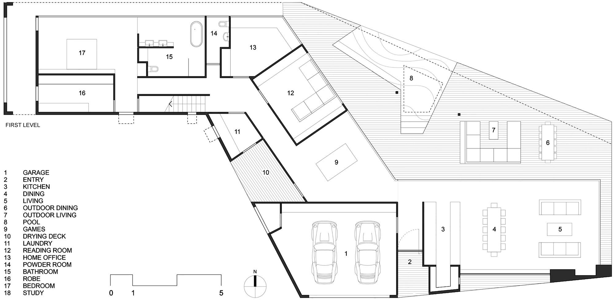 An Eco-Friendly Contemporary Home on the Sunshine Coast, Queensland by Teeland Architects (15)