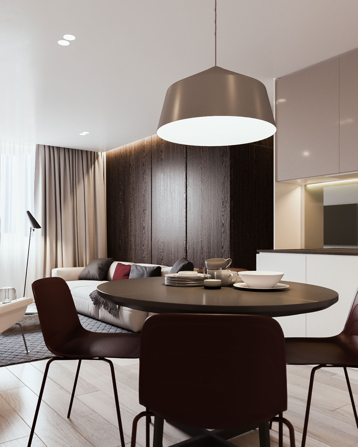 An Elegant Apartment with Neutral Tones and Colorful Accents in Minsk by Yevhen Zahorodnii & Sivak Trigubchak (10)