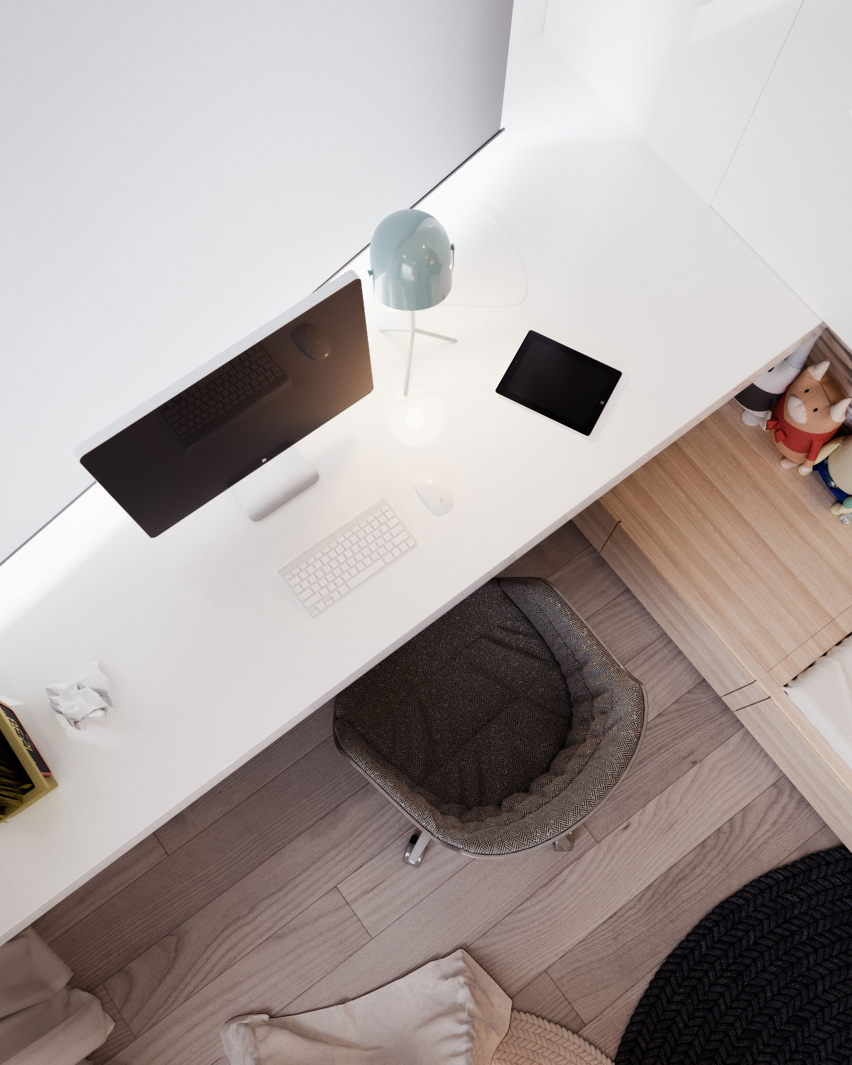 An Elegant Apartment with Neutral Tones and Colorful Accents in Minsk by Yevhen Zahorodnii & Sivak Trigubchak (15)