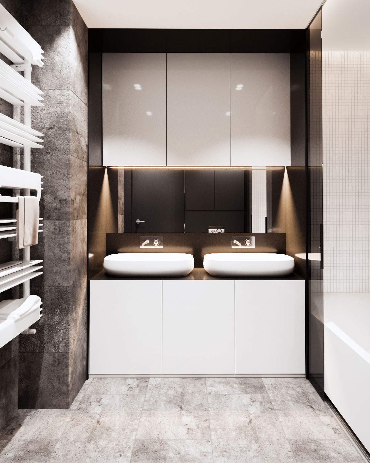 An Elegant Apartment with Neutral Tones and Colorful Accents in Minsk by Yevhen Zahorodnii & Sivak Trigubchak (17)