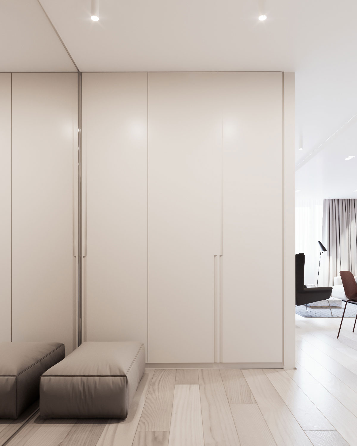 An Elegant Apartment with Neutral Tones and Colorful Accents in Minsk by Yevhen Zahorodnii & Sivak Trigubchak (23)