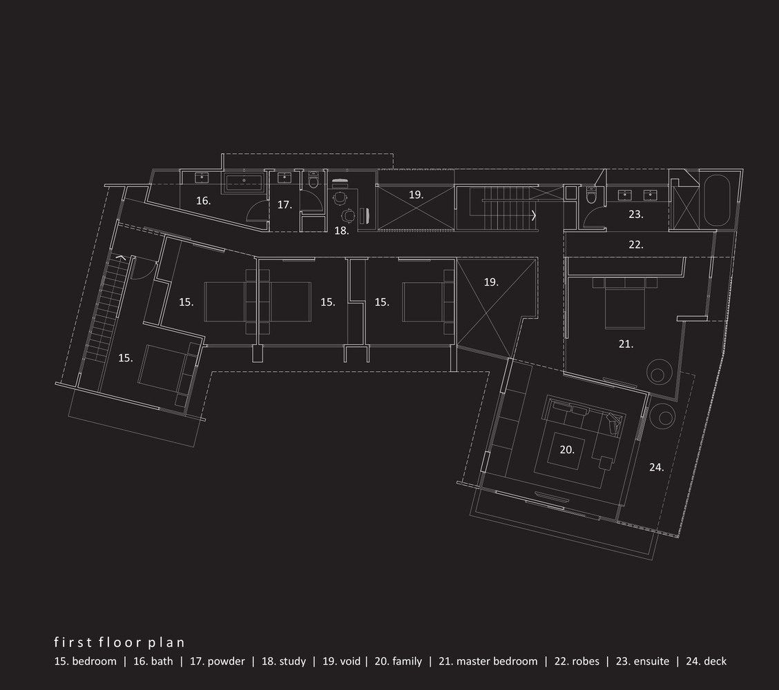 An Elegant Contemporary Beach House with Stunning Interior and Exterior in Newstead by Shaun Lockyer Architects (21)