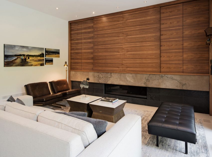 An Elegant Contemporary Home with Cor-Ten Facade in Toronto by TACT Design INC (3)