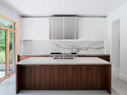 An Elegant Contemporary Home with Cor-Ten Facade in Toronto by TACT Design INC (7)