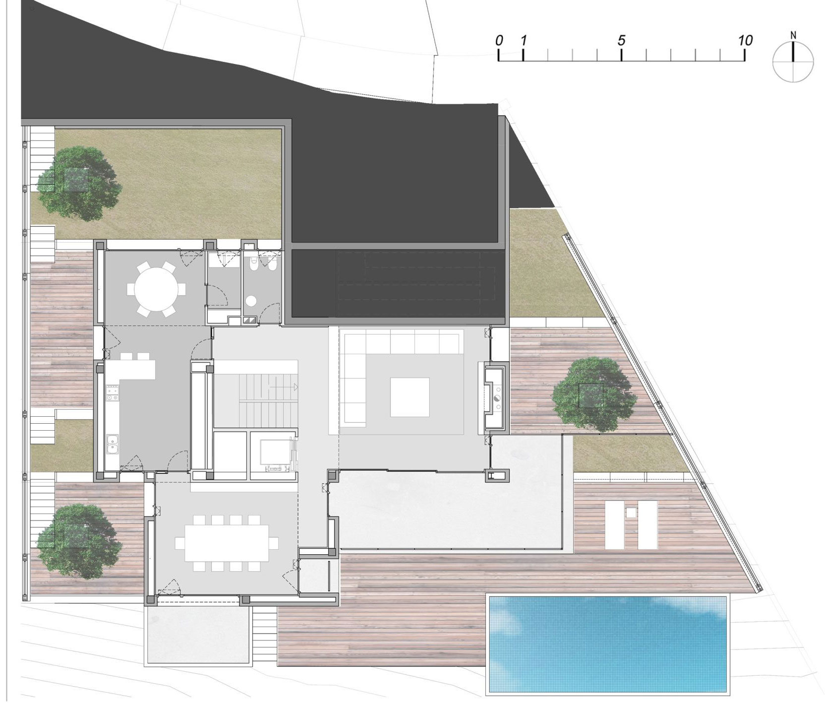 An Elegant Contemporary Home with Stunning Appearance in El Mas Coll by Massimo Mirtolini & Ignacio Salvans & Josep Borras (14)